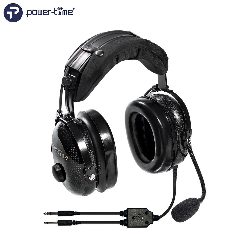 AG-1 Ultra-Light Carbon Fiber Aviation Headset for Fix Wing