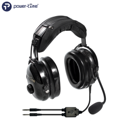 AG-1 Ultra-Light Carbon Fiber Aviation Headset for Fix Wing