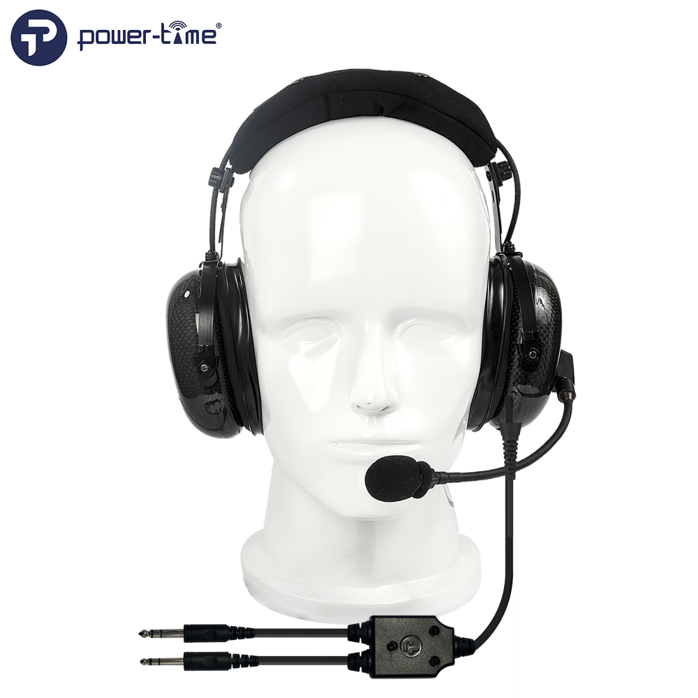 AG-1 Ultra-Light Carbon Fiber Aviation Headset for Fix Wing