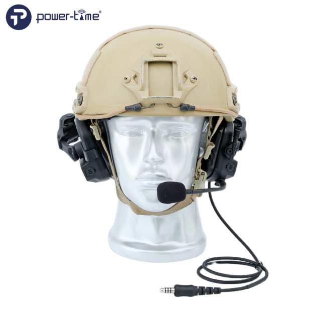 DF-8R FAST Tactical Hearing Protection Helmet Communication Headset
