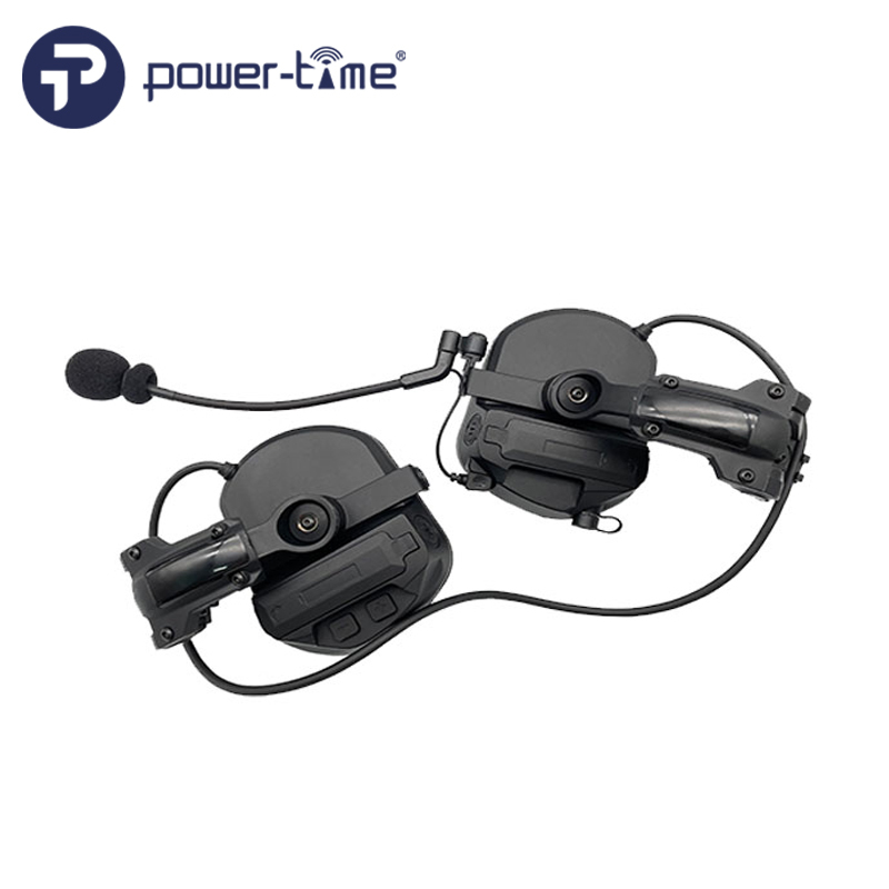 DF-8R FAST Tactical Hearing Protection Helmet Communication Headset