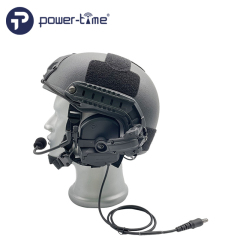 DF-8R FAST Tactical Hearing Protection Helmet Communication Headset
