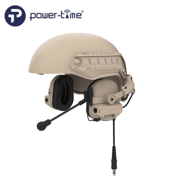 DF-8R FAST Tactical Hearing Protection Helmet Communication Headset