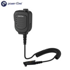 PTE-1314 Rugged Handheld Speaker Microphone with Built-in Battery for POC Radios