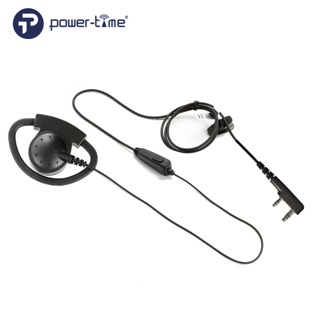 PTE-180 Patent D-Shape Adjustable Earhook Earpiece