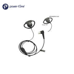 PTE-180 Patent D-Shape Adjustable Earhook Earpiece