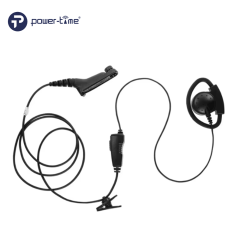 PTE-180 Patent D-Shape Adjustable Earhook Earpiece