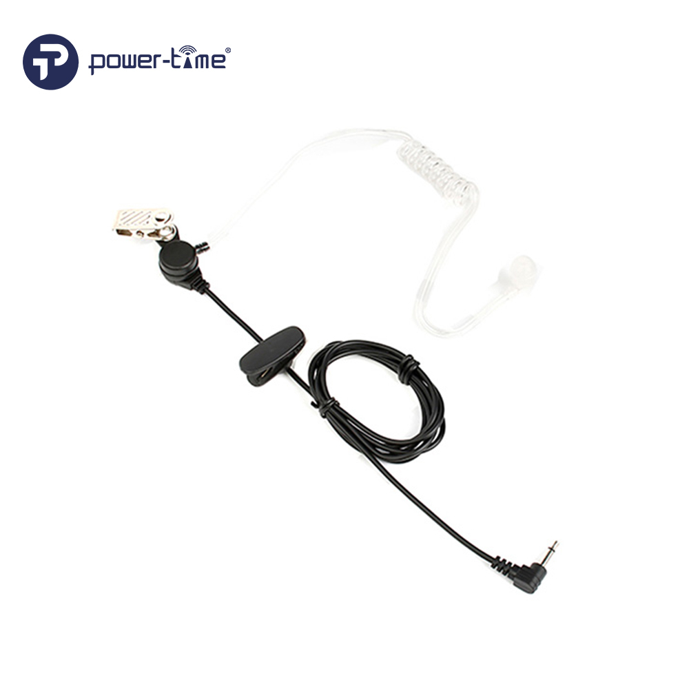 PTE-800L High-Quality Acoustic Tube Listen-Only Earphone for Walkie-Talkie & Handheld Microphones