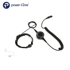 Tactical Throat Mic Headset – Bone Conduction & Big Round PTT
