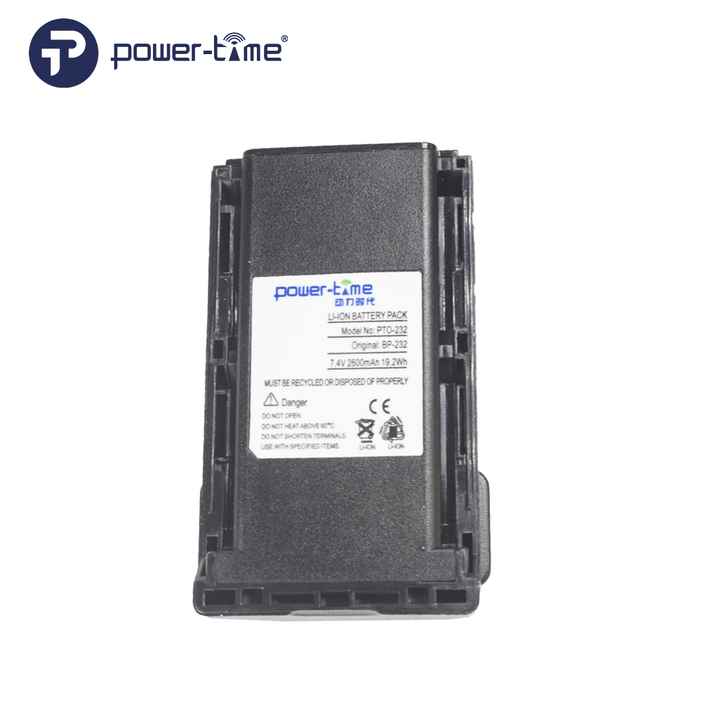 PTO-232 Walkie Talkie BP-232 BP-232N Battery for ICOM A14 F14 F24 F33GS F3021