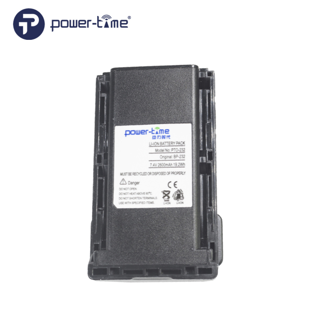 PTO-232 Walkie Talkie BP-232 BP-232N Battery for ICOM A14 F14 F24 F33GS F3021