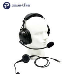 AG-3BD Heavy-Duty Headset with Quick-Release PTT Cable