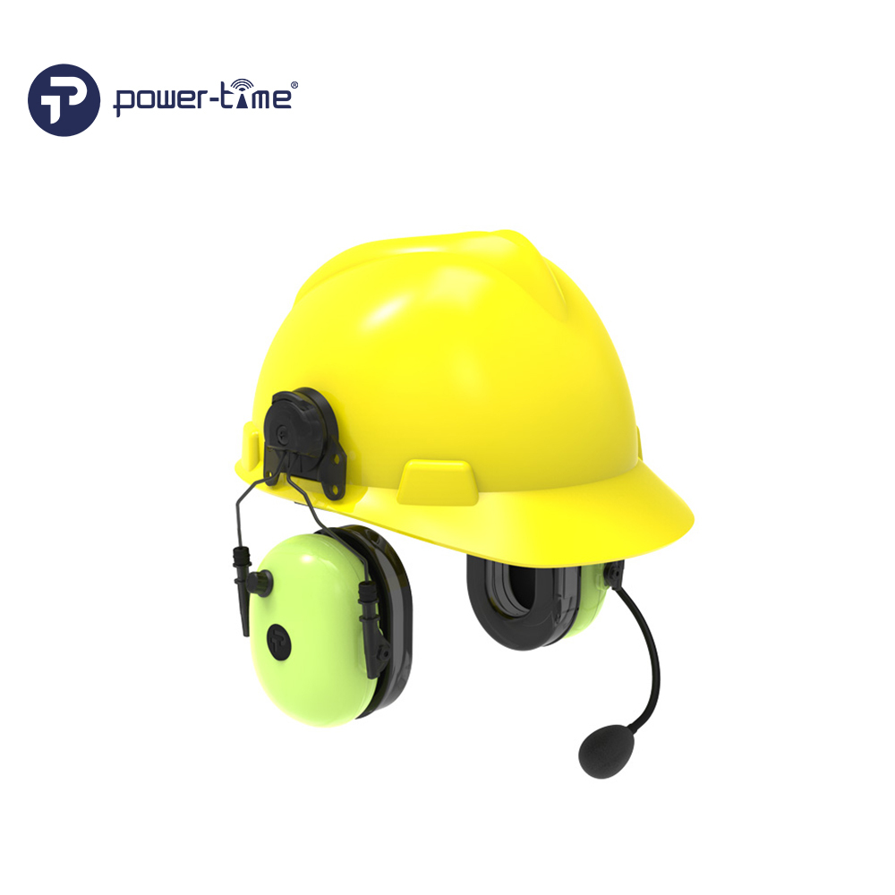 AG-6G Full-Duplex Communication Headset for Industrial Helmets