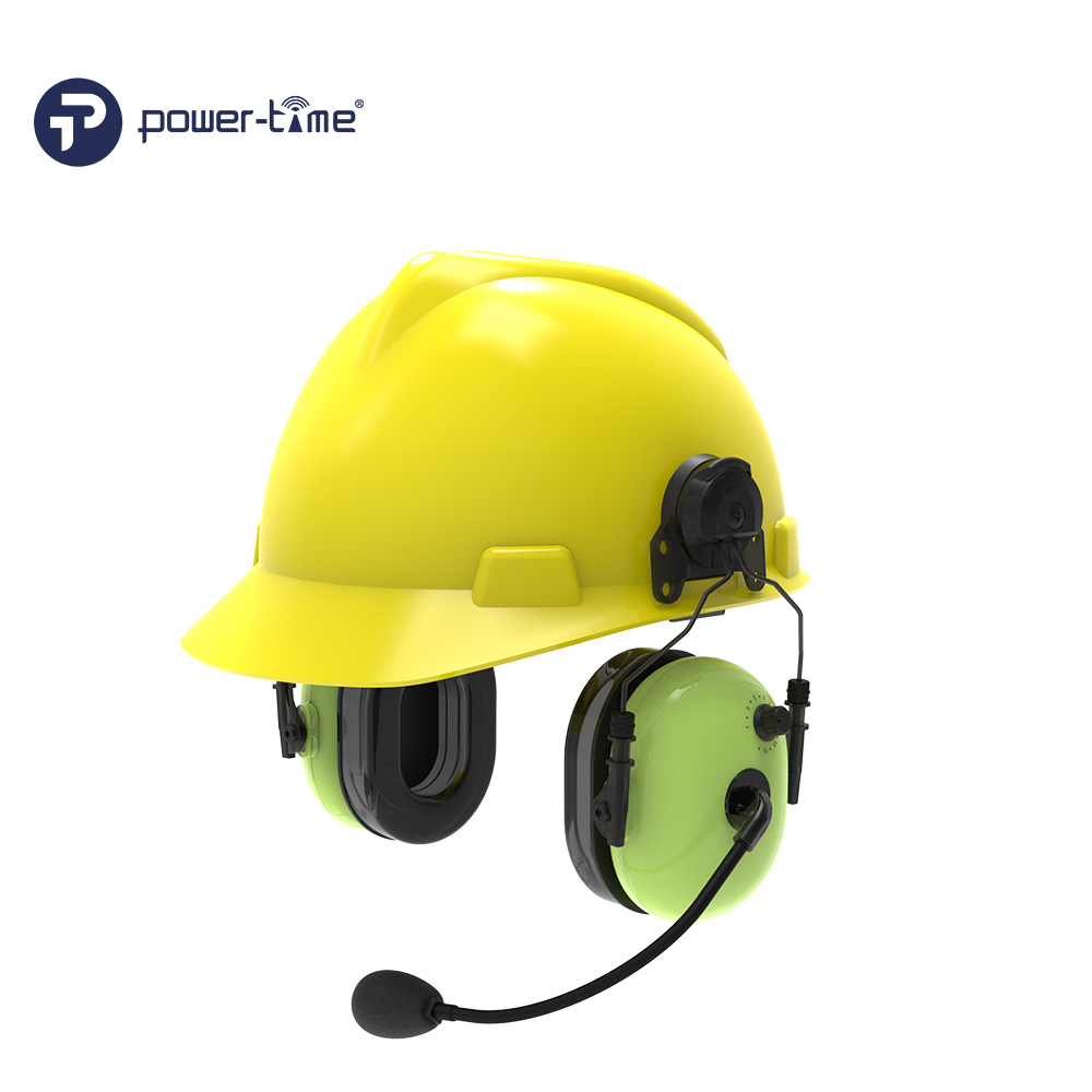 AG-6G Full-Duplex Communication Headset for Industrial Helmets