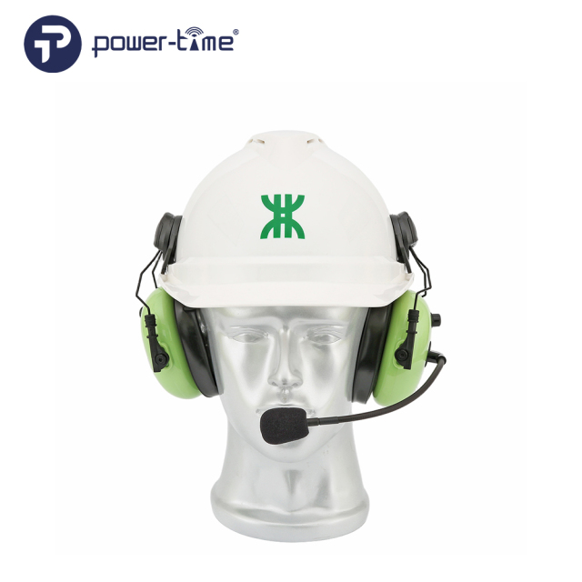AG-6G Full-Duplex Communication Headset for Industrial Helmets