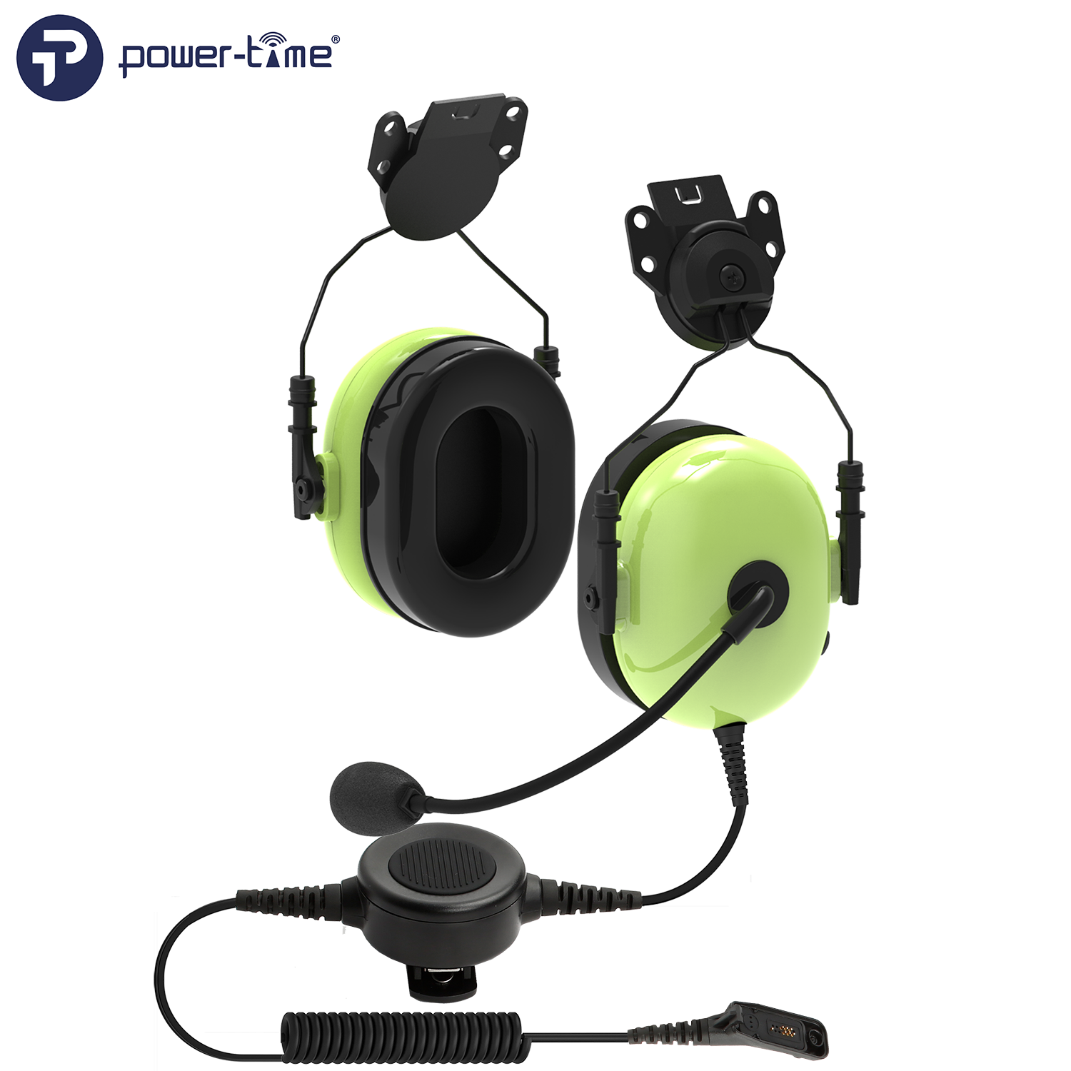 AG-11G Helmet-Mounted Industial Headset with 28dB Noise Reduction