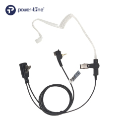 PTE-808 Single-Wire Acoustic Tube Earpiece with Replaceable Speaker Parts