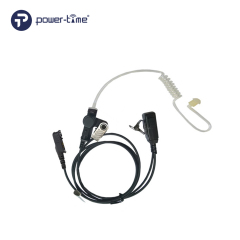 PTE-808 Single-Wire Acoustic Tube Earpiece with Replaceable Speaker Parts