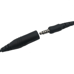 NX02 Nexus TP-120 / U-174/U 7.1mm Military & Aviation Headset Adapter – 4/5 Pin Options