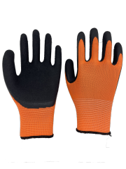 13 gauge orange polyester with latex foam coated