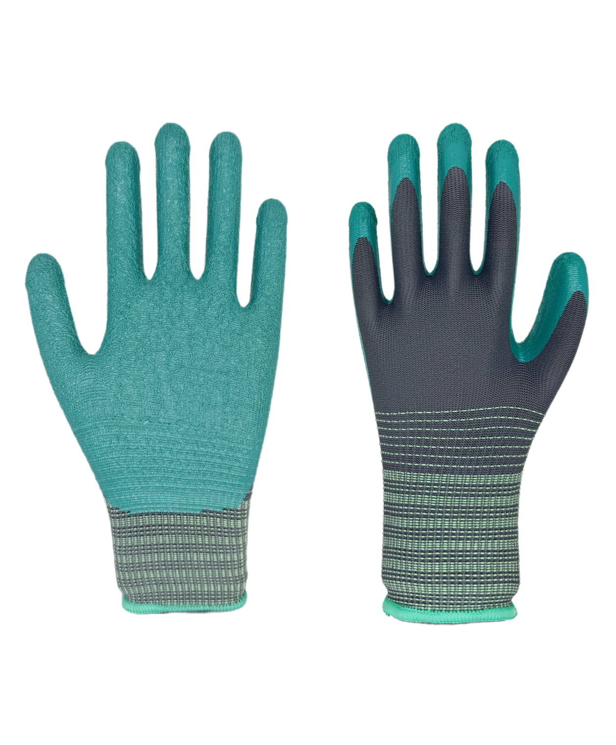 13G Polyester with Nitrile Crinkle (None Latex)
