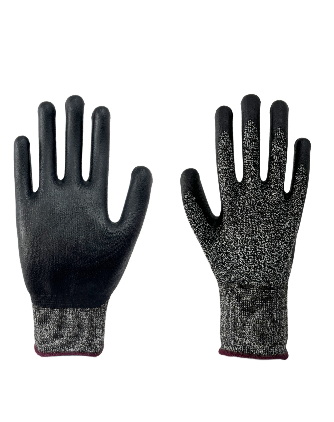 15 gauge BLACK-WHITE-MELANGE NBR
