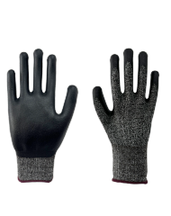 15 gauge BLACK-WHITE-MELANGE NBR