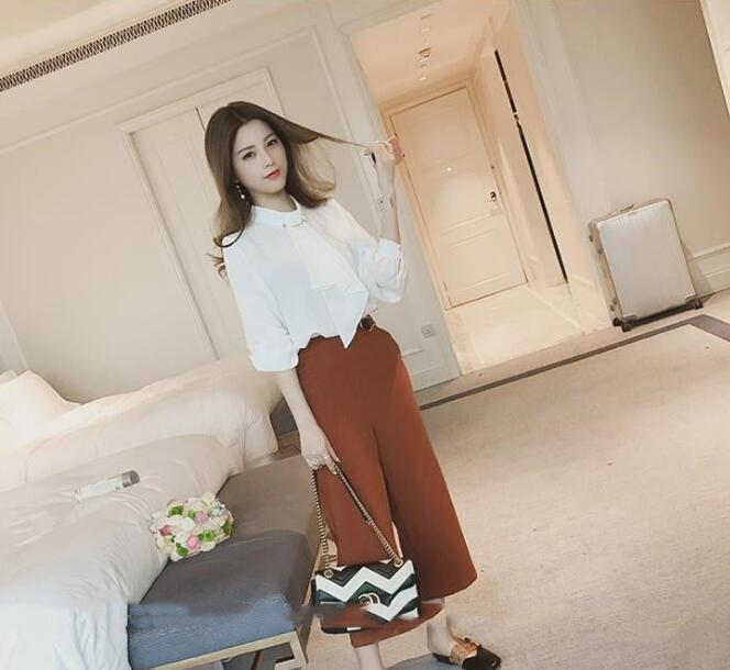 【送料無料】シャツ ブラウス レディース シフォン トップス ロングシャツ スキッパー 長袖 白 大きいサイズ ゆったり きれいめ おしゃれ 春 夏 秋 オフィス OL 通勤 フォーマル 着痩せ カジュアル 無地 韓国