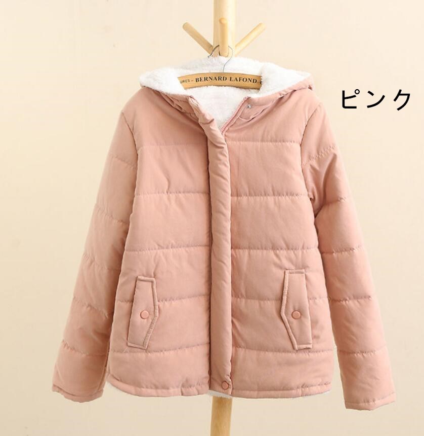 【送料無料】ジャケット 中綿ジャケット 中綿 レディース フード付き アウター 中綿コート ダウンコート ブルゾン 上着 ダウンジャケット 防寒 大きいサイズ パーカー 無地 秋冬
