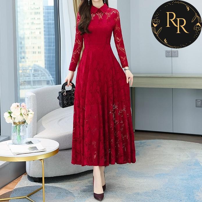 【送料無料】rrstyleレディース 売れ筋 多色展開 着瘦せ 無地 背中透かし彫り レース エレガント ワンピース