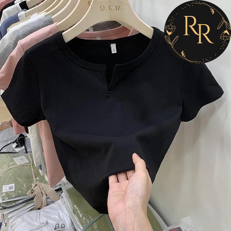 【送料無料】 rrstyle レディース 肌触りよく レディース 無地 モード プルオーバー Vネック 半袖 カジュアル 20~40代 Ｔシャツ