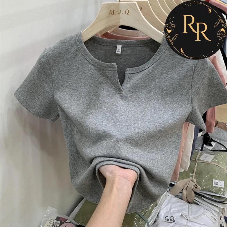 【送料無料】 rrstyle レディース 肌触りよく レディース 無地 モード プルオーバー Vネック 半袖 カジュアル 20~40代 Ｔシャツ