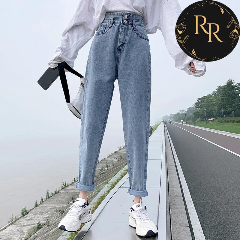 【送料無料】 rrstyle レディース 「デニム」ンクル丈（9分丈） ハイウエスト 着痩せ効果 骨格ナチュラル デニム