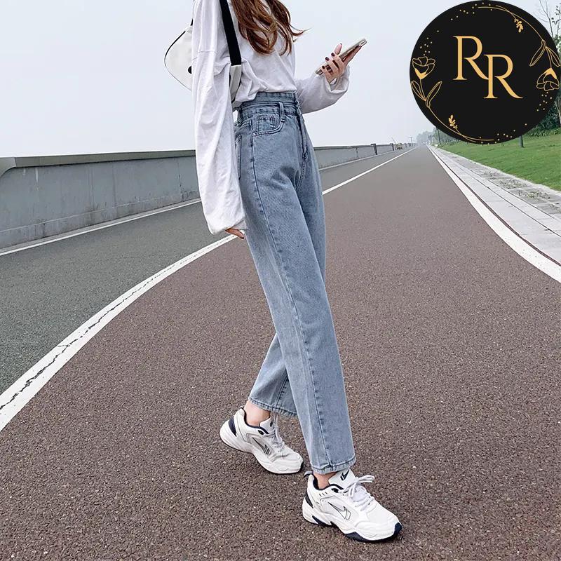 【送料無料】 rrstyle レディース 「デニム」ンクル丈（9分丈） ハイウエスト 着痩せ効果 骨格ナチュラル デニム