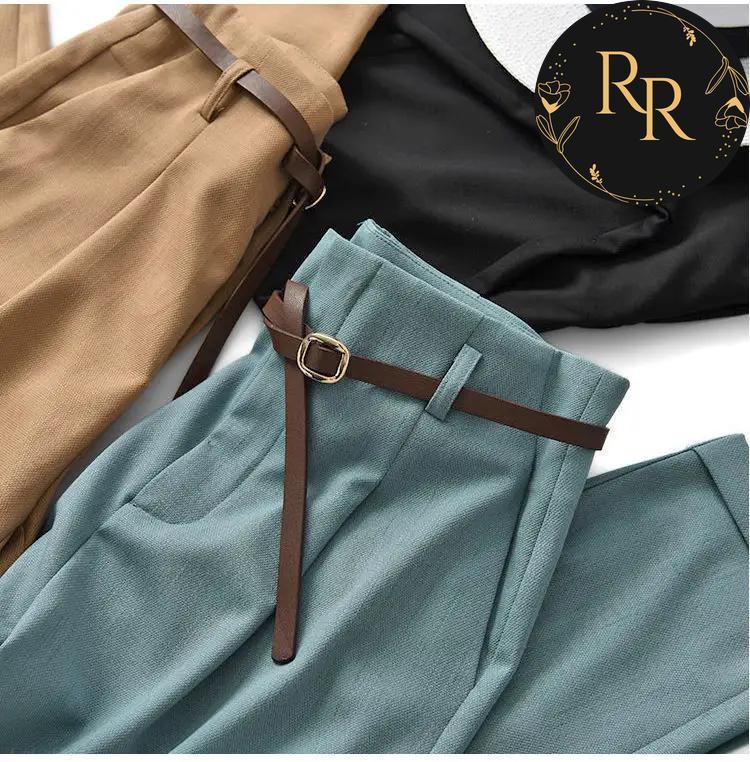 【送料無料】 rrstyle レディース 目を奪われる セレモニースーツ 入学式 入園式 卒業式 体型カバー ママ スーツパンツ ロング丈 ハイウエスト カジュアルパンツ