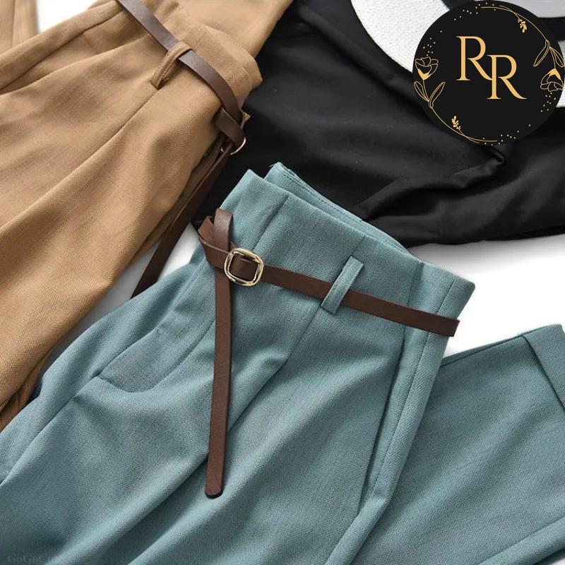 【送料無料】 rrstyle レディース 目を奪われる セレモニースーツ 入学式 入園式 卒業式 体型カバー ママ スーツパンツ ロング丈 ハイウエスト カジュアルパンツ