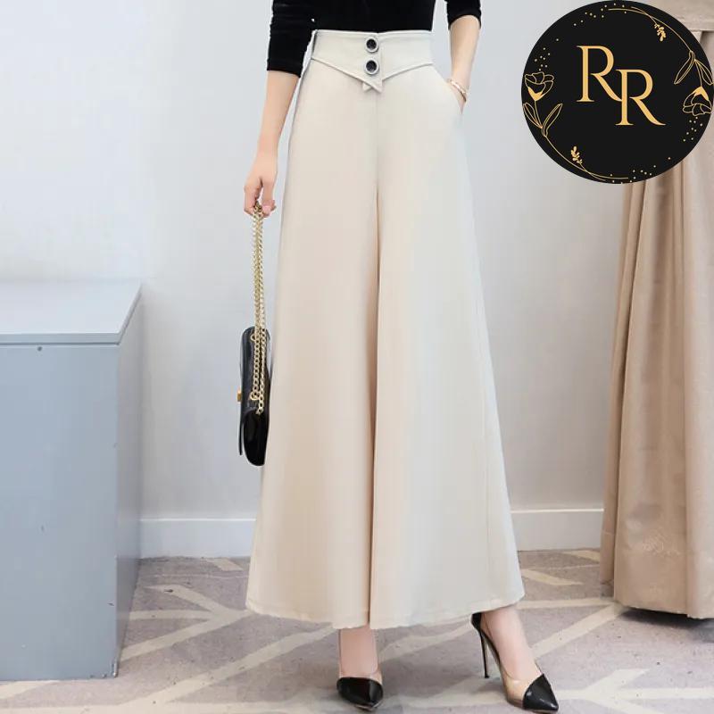 【送料無料】 rrstyle レディース ins超人気 七五三 学校行事 入学式 入園式 卒業式 卒園式 切り替え ボタン ママスーツ ハイウエスト レディースファッション カジュアルパンツ
