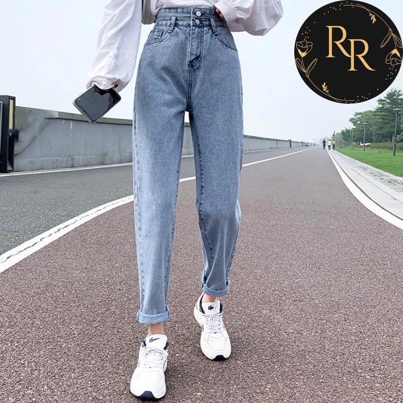 【送料無料】 rrstyle レディース 「デニム」ンクル丈（9分丈） ハイウエスト 着痩せ効果 骨格ナチュラル デニム