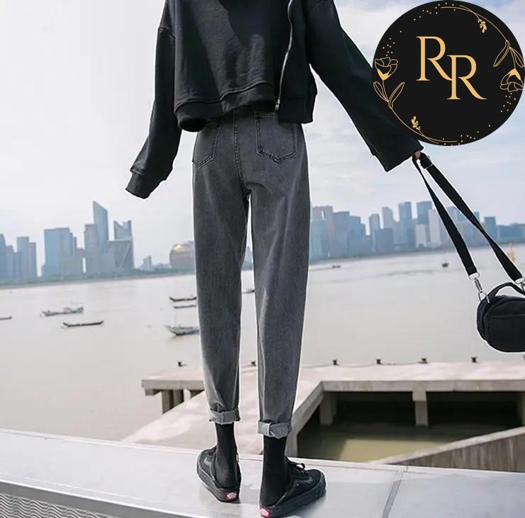 【送料無料】 rrstyle レディース 「デニム」ンクル丈（9分丈） ハイウエスト 着痩せ効果 骨格ナチュラル デニム