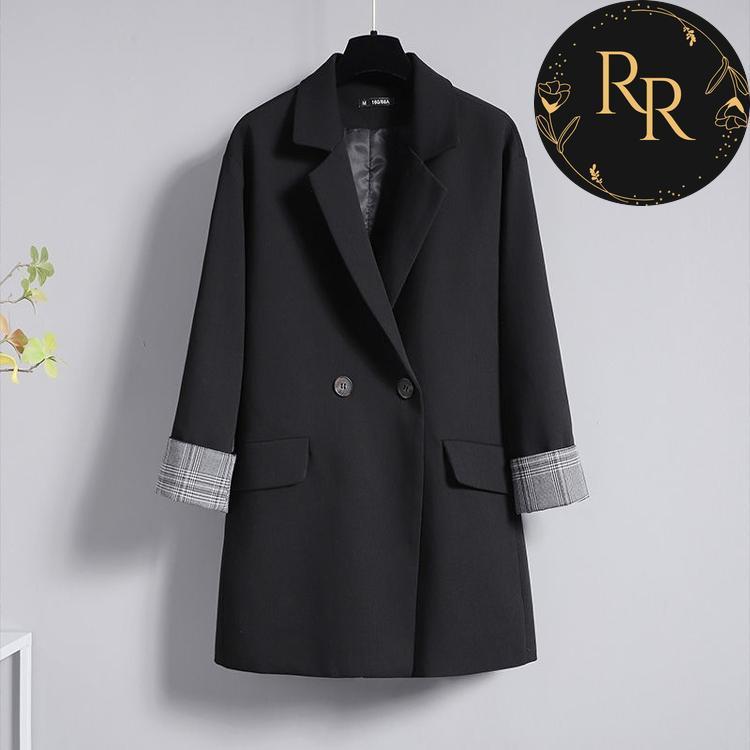 【送料無料】rrstyleレディース 2点セットダブルブレストボタンスーツ+小柄カジュアルワンピース