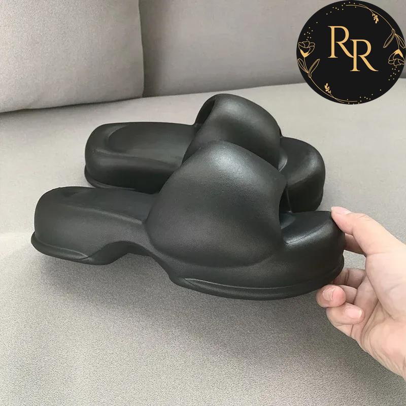 【送料無料】 rrstyle レディース 軽量 ソフト 足裏にフィット 足が疲れない プラットフォーム 夏 丸トゥ カジュアル レディース ローファー サンダル