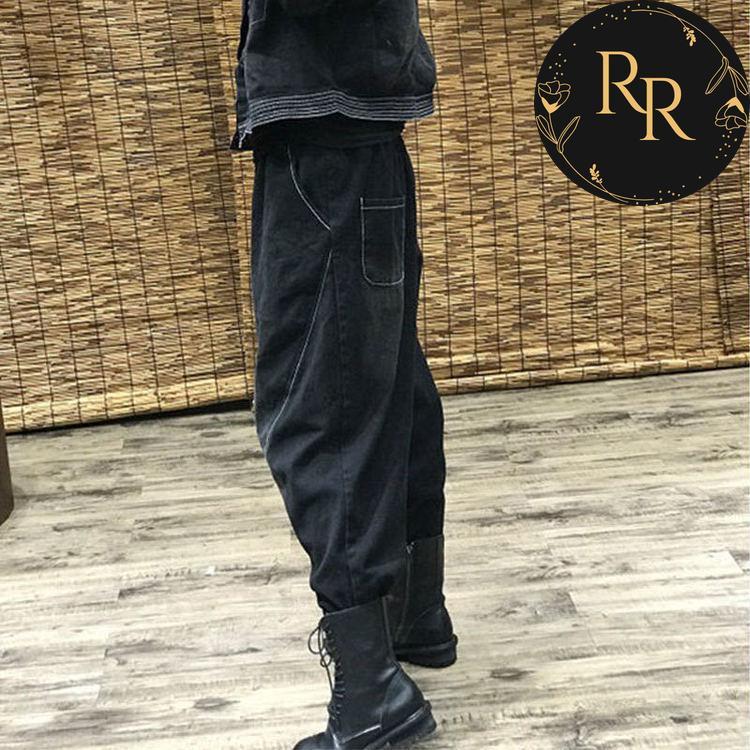 【送料無料】rrstyleレディース 無地大きいサイズレギュラーウエストカジュアルパンツ