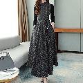 【送料無料】rrstyleレディース 2点セット ノースリーブワンピース+ブラック/セーター