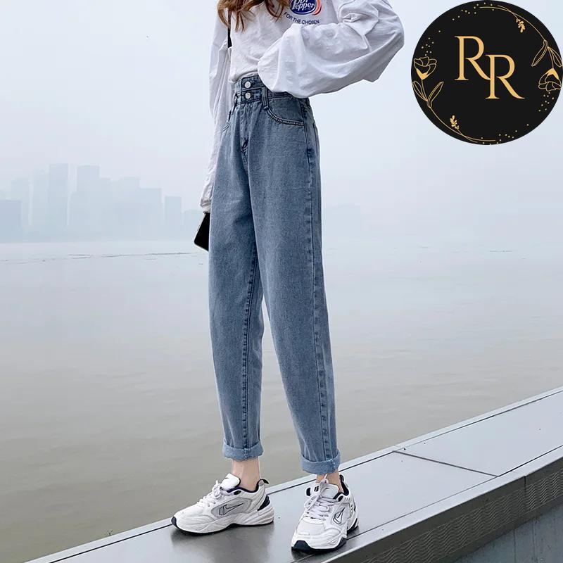 【送料無料】 rrstyle レディース 「デニム」ンクル丈（9分丈） ハイウエスト 着痩せ効果 骨格ナチュラル デニム