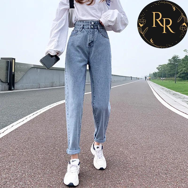 【送料無料】 rrstyle レディース 「デニム」ンクル丈（9分丈） ハイウエスト 着痩せ効果 骨格ナチュラル デニム