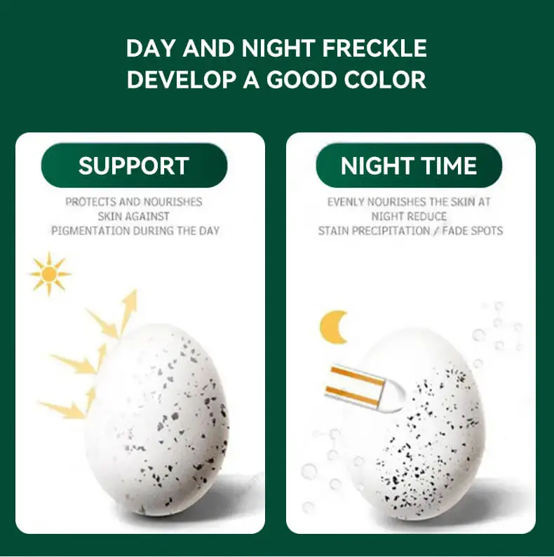 Freckles Removal serum Dark Spot Remover for Face Melasma Removal Depigmenting Melanin Correcting Facial Serum
