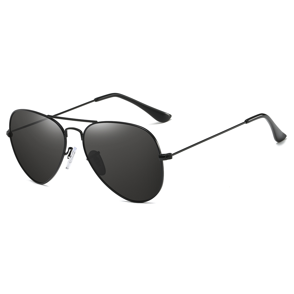 Unisex Classic Aviator Polarized Sunglasses for Men Ultra Slim Stainless Steel Sun Glasses Womens Timeless Pilot Sunglass RB3025
