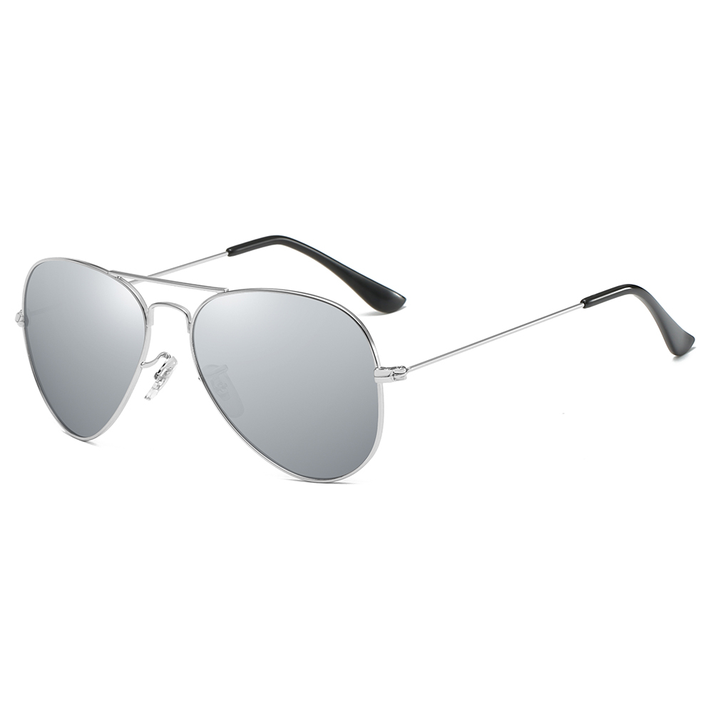 Unisex Classic Aviator Polarized Sunglasses for Men Ultra Slim Stainless Steel Sun Glasses Womens Timeless Pilot Sunglass RB3025