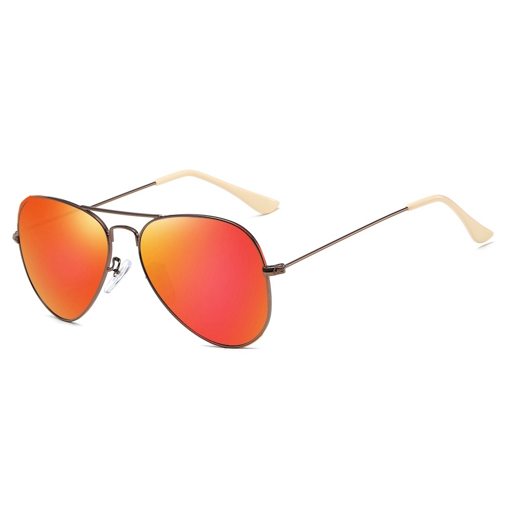 Unisex Classic Aviator Polarized Sunglasses for Men Ultra Slim Stainless Steel Sun Glasses Womens Timeless Pilot Sunglass RB3025