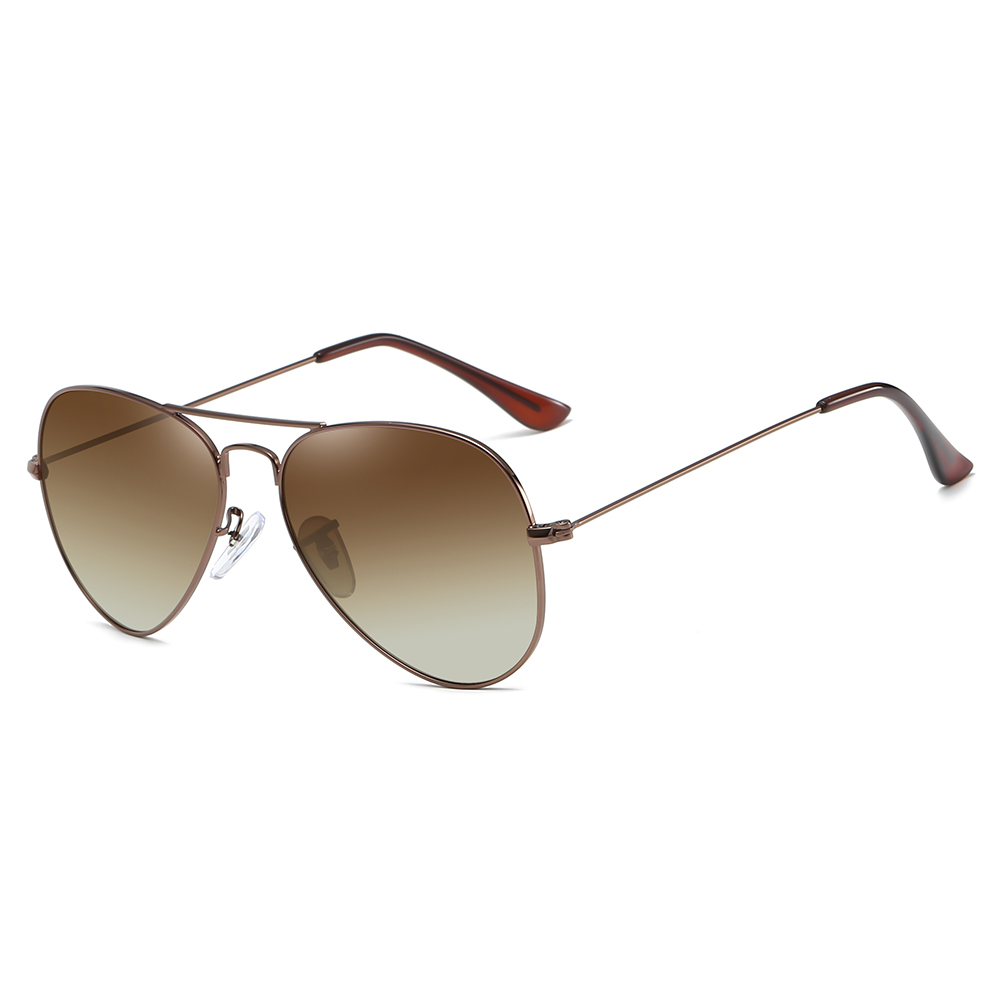 Unisex Classic Aviator Polarized Sunglasses for Men Ultra Slim Stainless Steel Sun Glasses Womens Timeless Pilot Sunglass RB3025